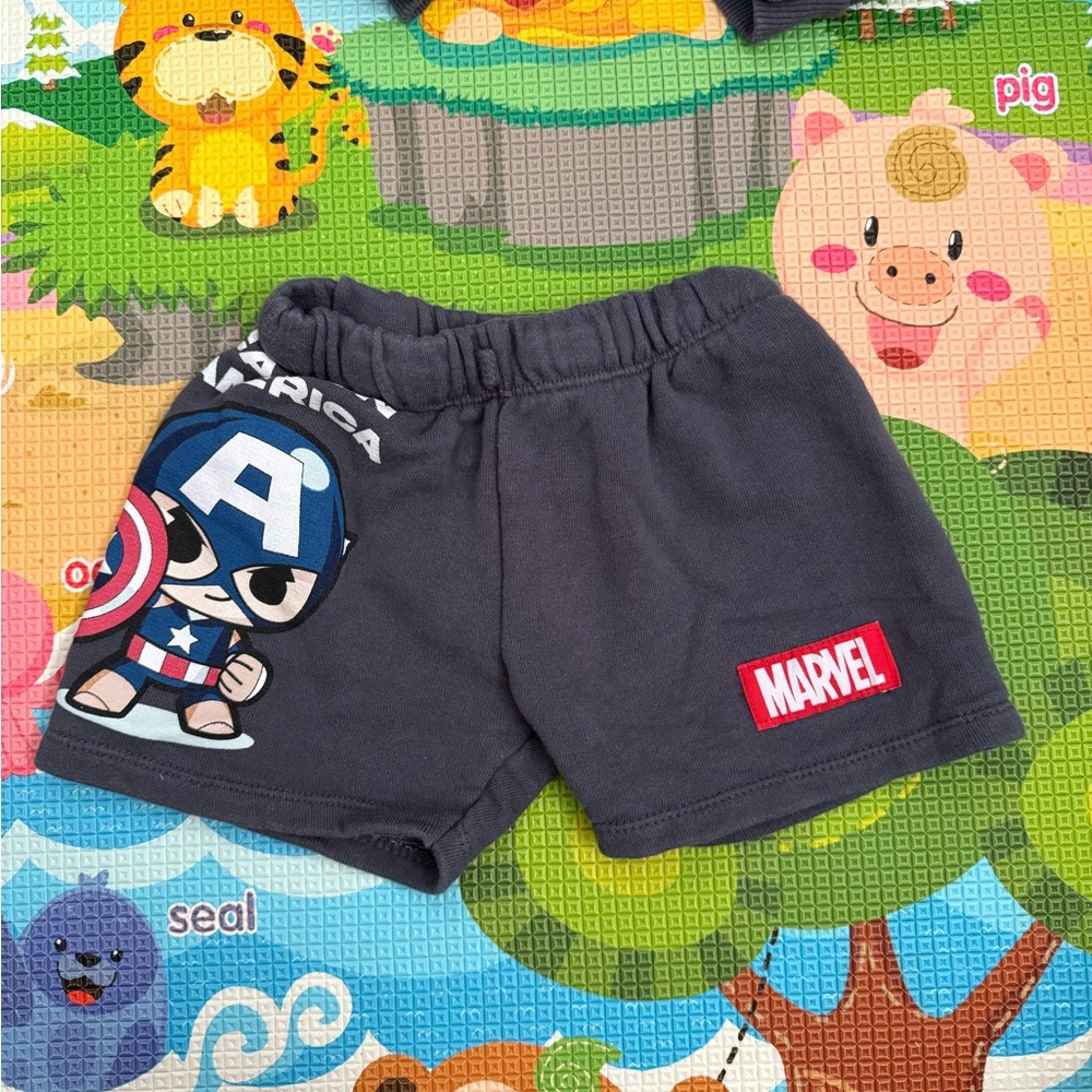 Marvel Captain America Kids Shorts